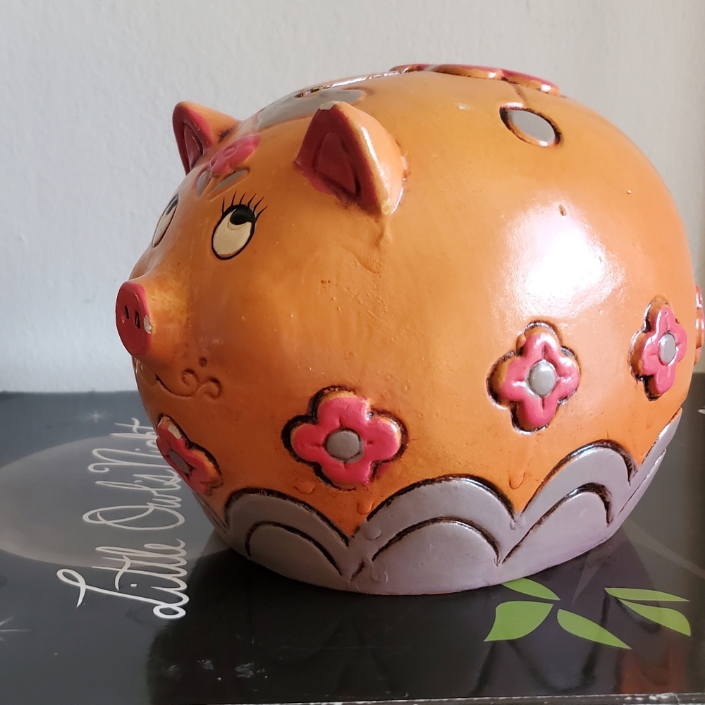 Vintage Ceramic Piggy Bank